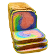 Rainbow Loaf Bread