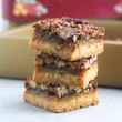 Caramel Pecan Crumble Bars